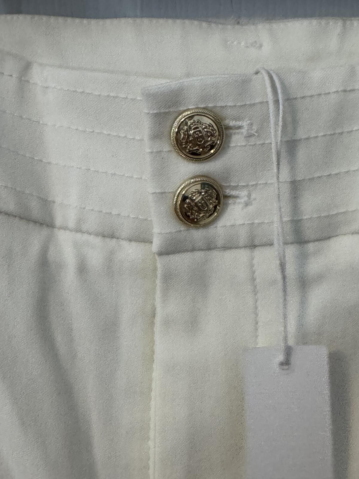 Chicos NWT Chicos Wide Leg Crop Pants in Alabaster, Size 00 Size 24" / US 00 / IT 34 - 3 Thumbnail