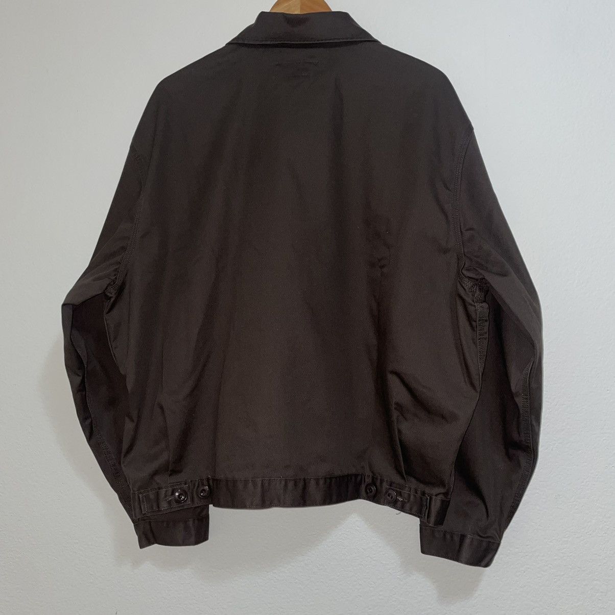Dickies × Vintage Vintage Dickies Brown Boxy Zip Up Jacket Size US XL / EU 56 / 4 - 4 Thumbnail