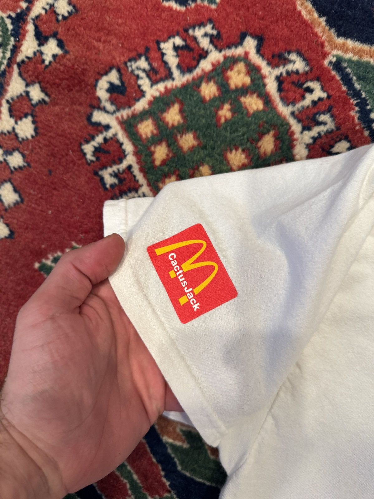 Travis Scott × Vintage Travis Scott McDonalds T-shirt Size US L / EU 52-54 / 3 - 3 Thumbnail