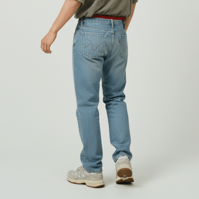 Edwin Edwin 503 Jerseys Casual Drawstring Jeans Denim Trouser Size US 34 / EU 50 - 1 Thumbnail