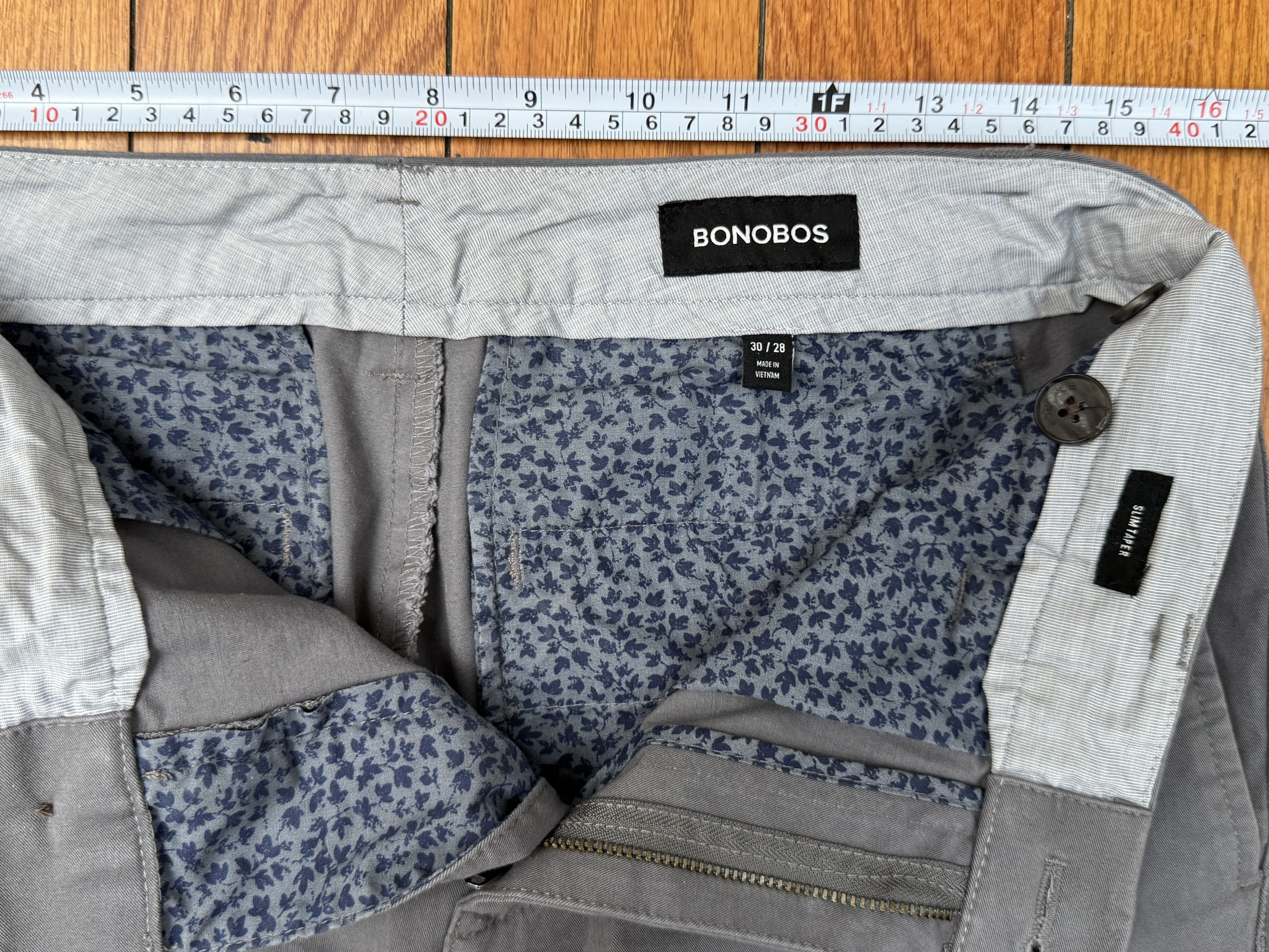Bonobos Gray Bonobos Chinos Size US 30 / EU 46 - 3 Thumbnail