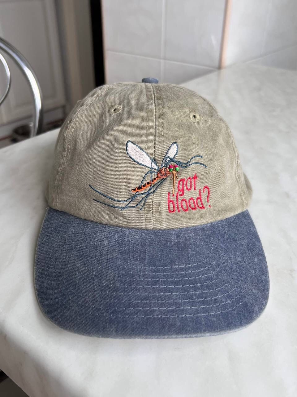 Vintage 1998/99's Tom Griffin Mosquito Got Blood? Humor Cap