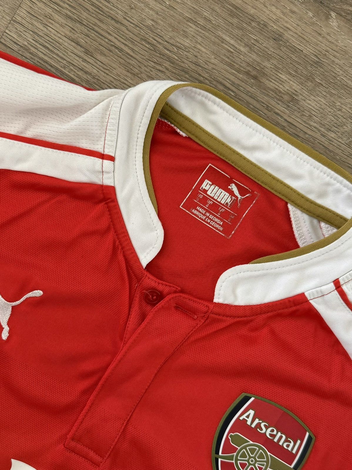 Puma Y2K Puma Arsenal 2015 Soccer Football Jersey Blokecore Size US S / EU 44-46 / 1 - 4 Thumbnail