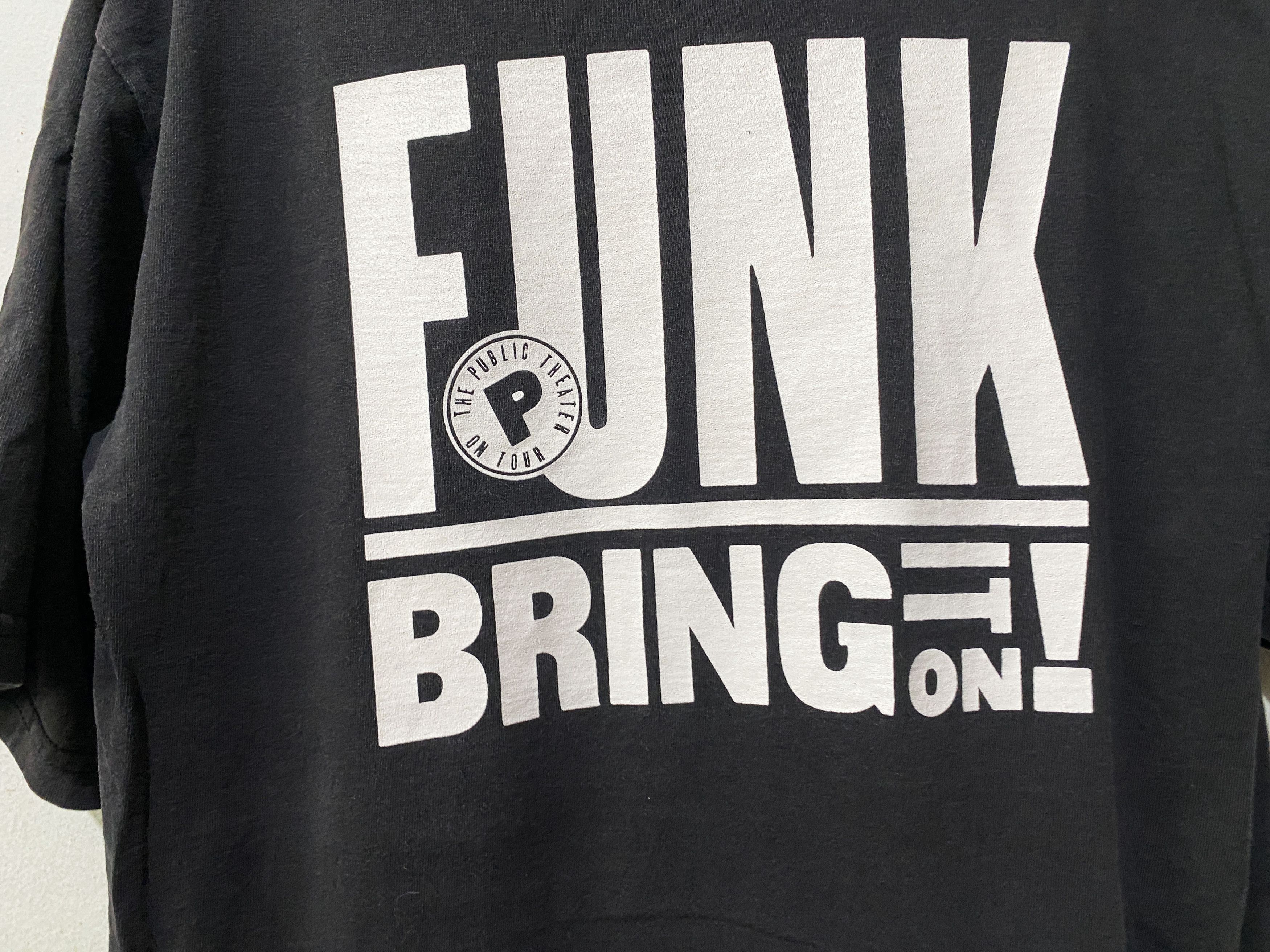 Vintage Vintage The Public Theatre Broadway Funk Noise Shirt Size US M / EU 48-50 / 2 - 4 Thumbnail