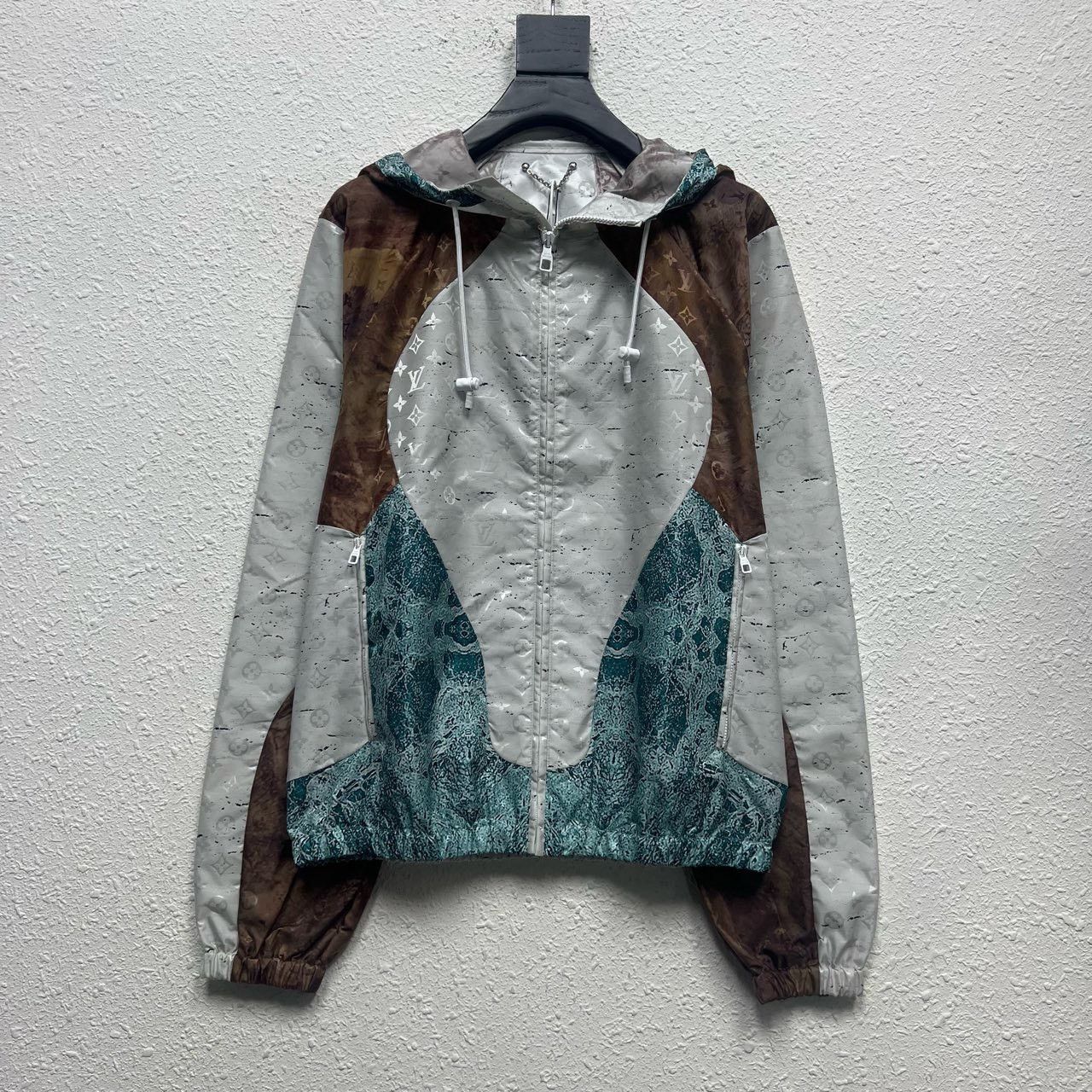 Louis Vuitton LOUIS VUITTON LV marbled presbyopic paneled jacket Nextarro Size US S / EU 44-46 / 1 - 1 Thumbnail