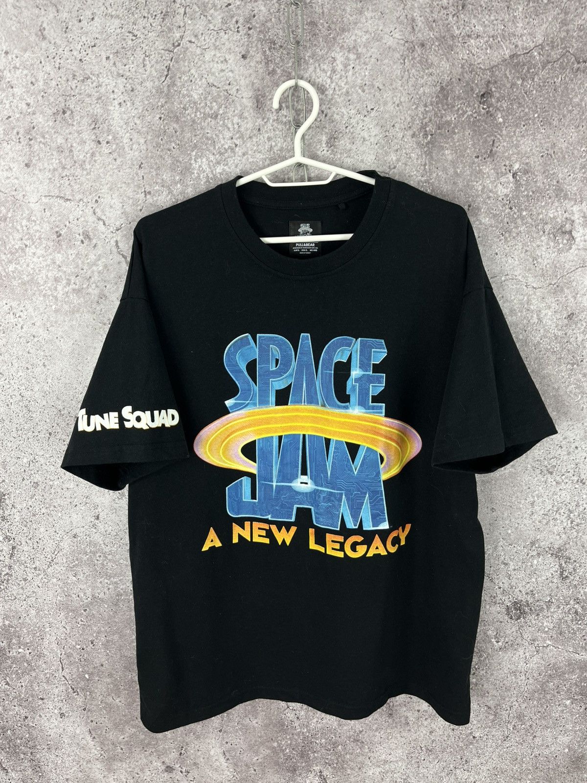 Cartoon Network Space Jam A New Legacy Tune Squad Big Logo Black Size L Size US L / EU 52-54 / 3 - 1 Thumbnail