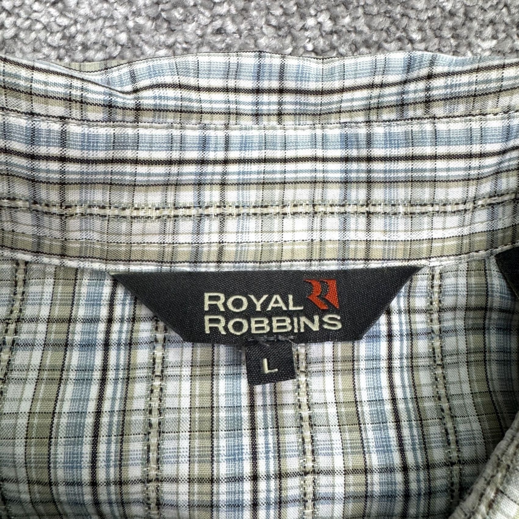 Royal Robbins Royal Robbins Button-Down Shirt Mens L Plaid Short Sleeve Cotton Multicolor Casual Shirt Size US L / EU 52-54 / 3 - 4 Thumbnail