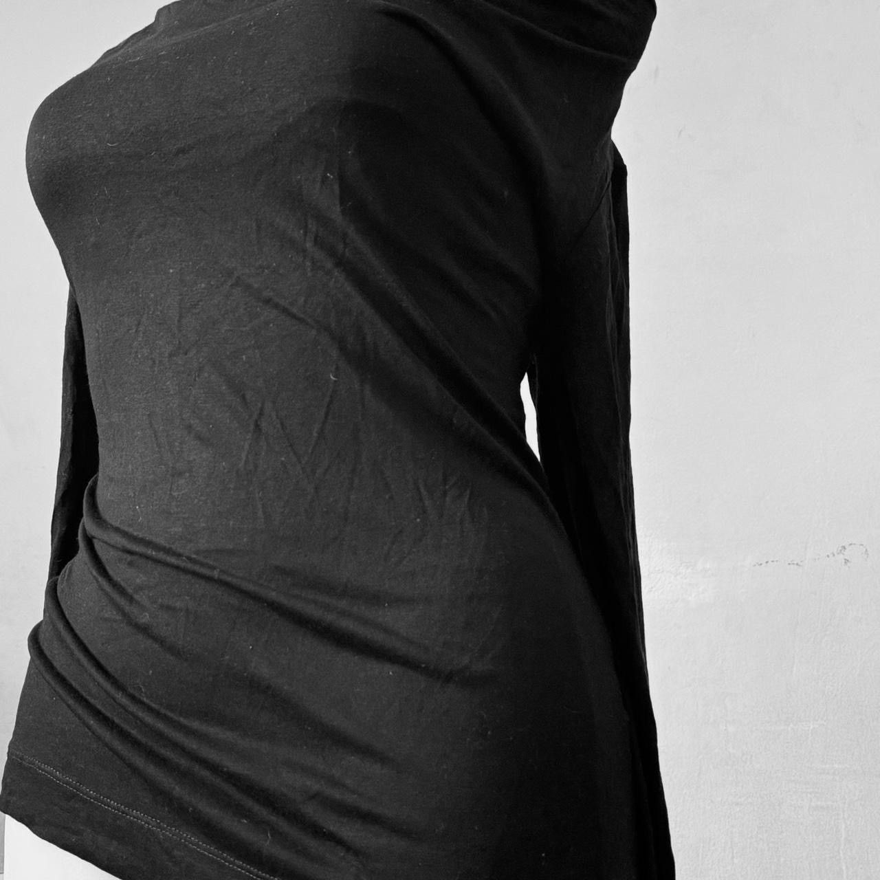 Vintage Stunning Avant - Garde draped top/ blouse Size S / US 4 / IT 40 - 3 Thumbnail