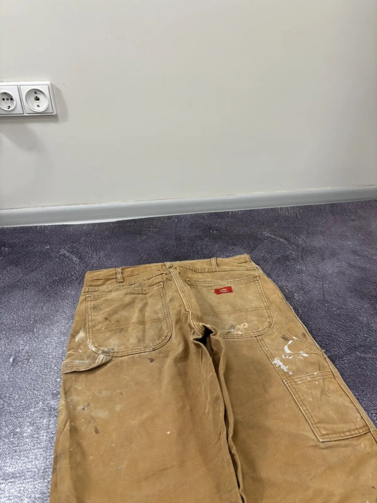 Dickies × Vintage Vintage Dickies American Distressed Work Hype Pants Jeans Size US 33 - 5 Thumbnail
