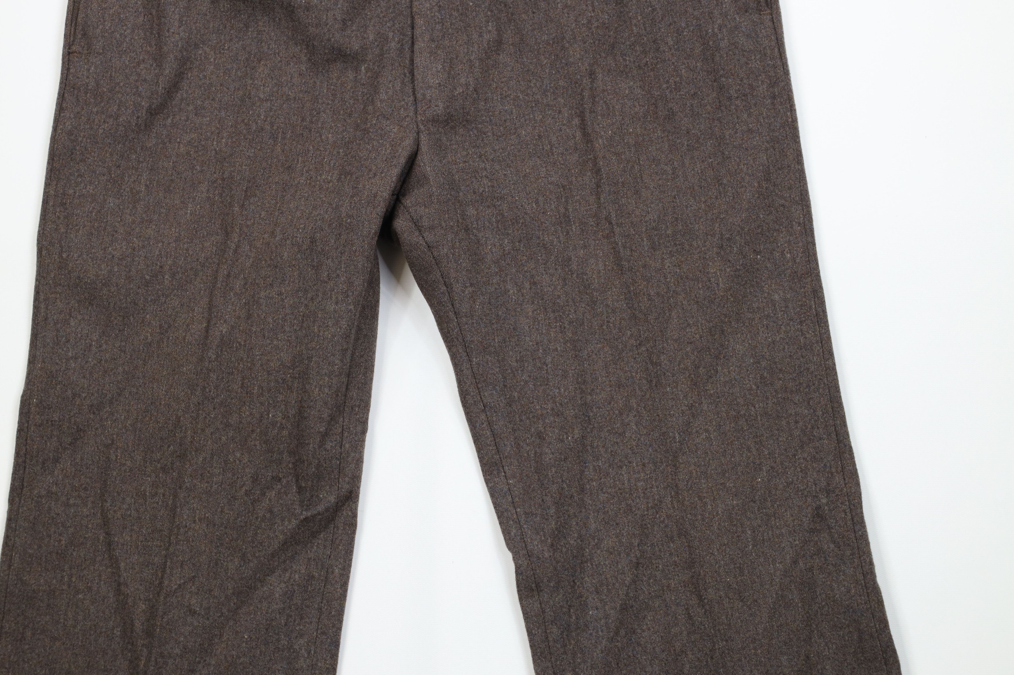 Vintage Vintage 70s Streetwear Wide Leg Bell Bottoms Pants Brown USA Size US 36 / EU 52 - 3 Thumbnail