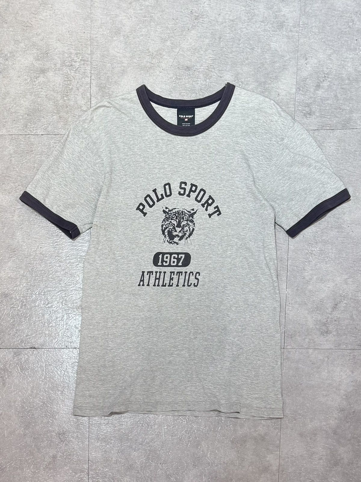 Polo Ralph Lauren Vintage Polo Sport by Ralph Lauren 00's Ringer T-shirt Size US M / EU 48-50 / 2 - 1 Thumbnail