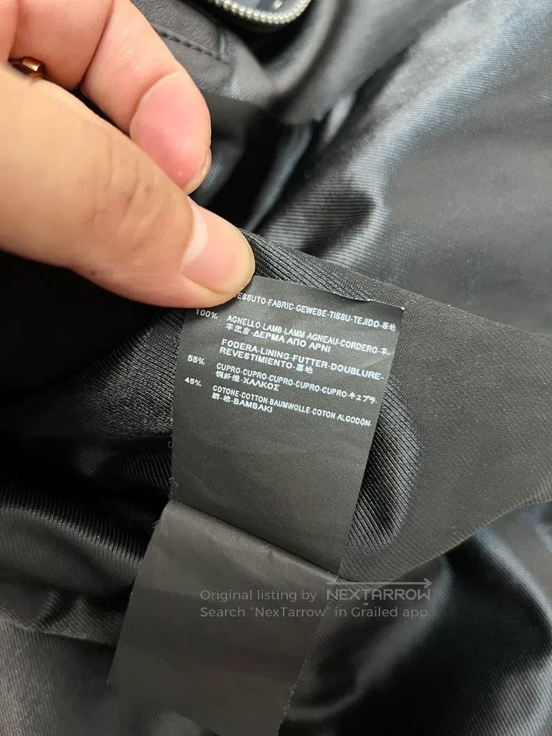 Saint Laurent Paris Saint Laurent Paris Motorcycle Leather Jacket Size US S / EU 44-46 / 1 - 6 Thumbnail