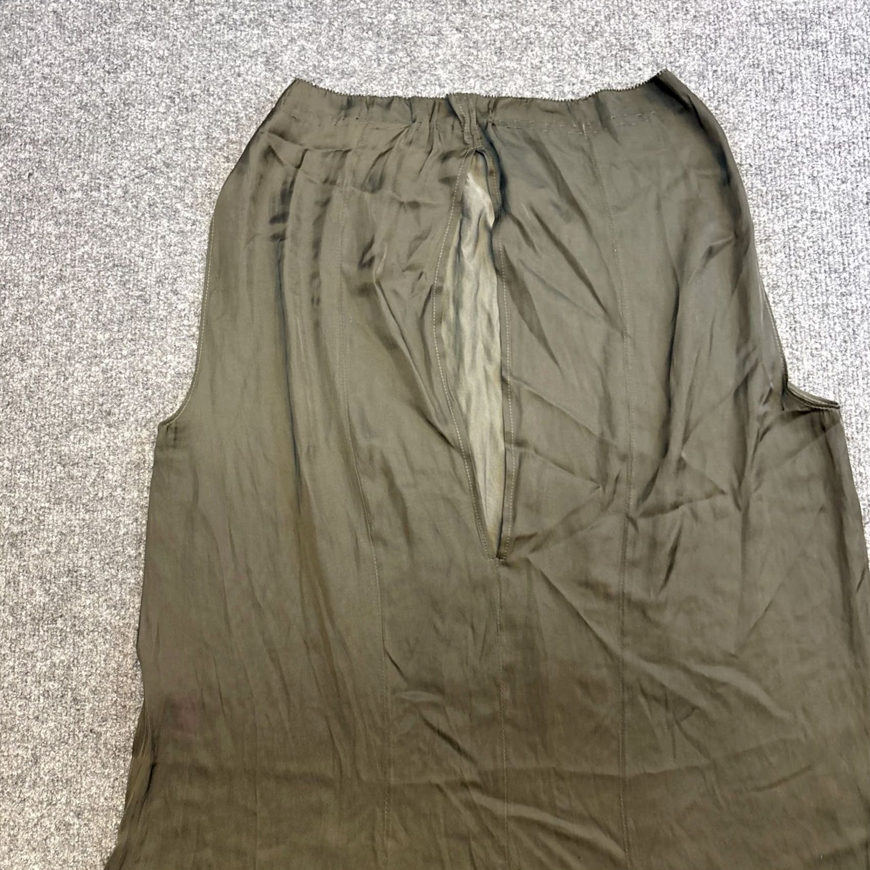 Ulla Johnson Ulla Johnson Size 2 Boho Oversized Sleeveless Green Grey Dress Size XS / US 0-2 / IT 36-38 - 6 Thumbnail