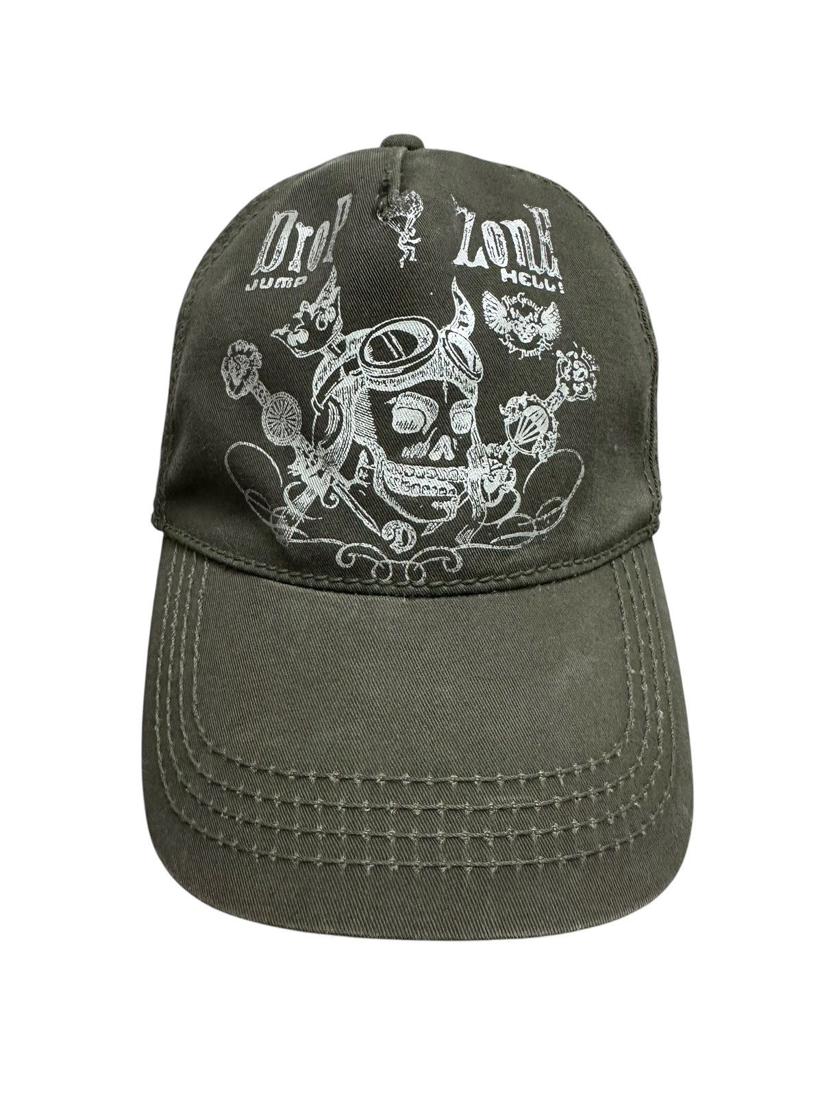 RARE ‼️ Diesel “Zone Hell” Logo Trucker Cap