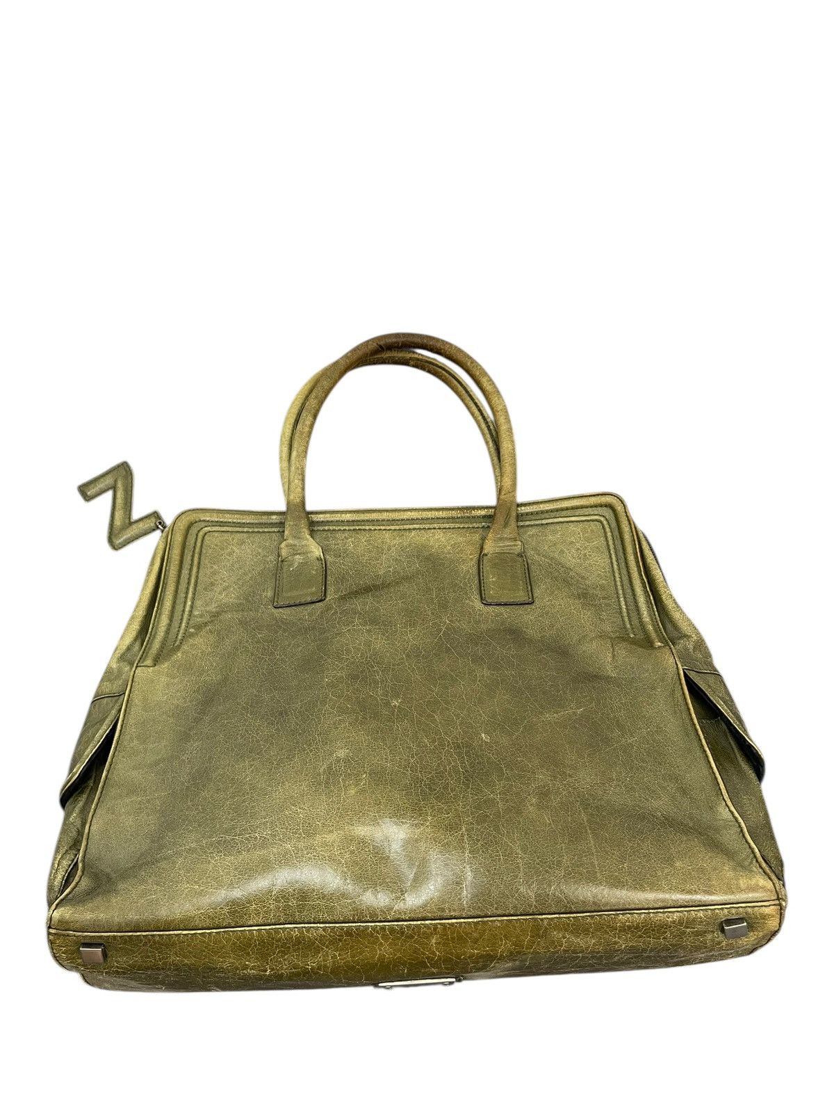 Zanellato Full Leather Patina Zanellato Italy Tote Shoulder Bag 2🟩2 Size ONE SIZE - 7 Thumbnail