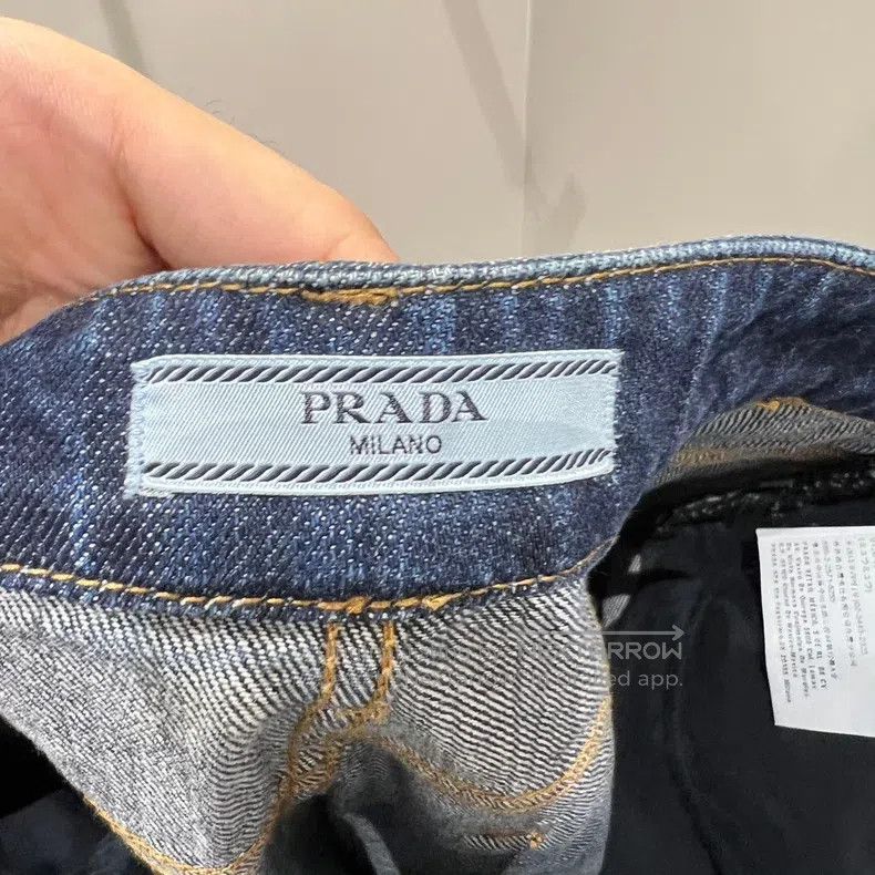 Prada Prada Silver-label jeans with back pockets Size 28" / US 6 / IT 42 - 3 Thumbnail