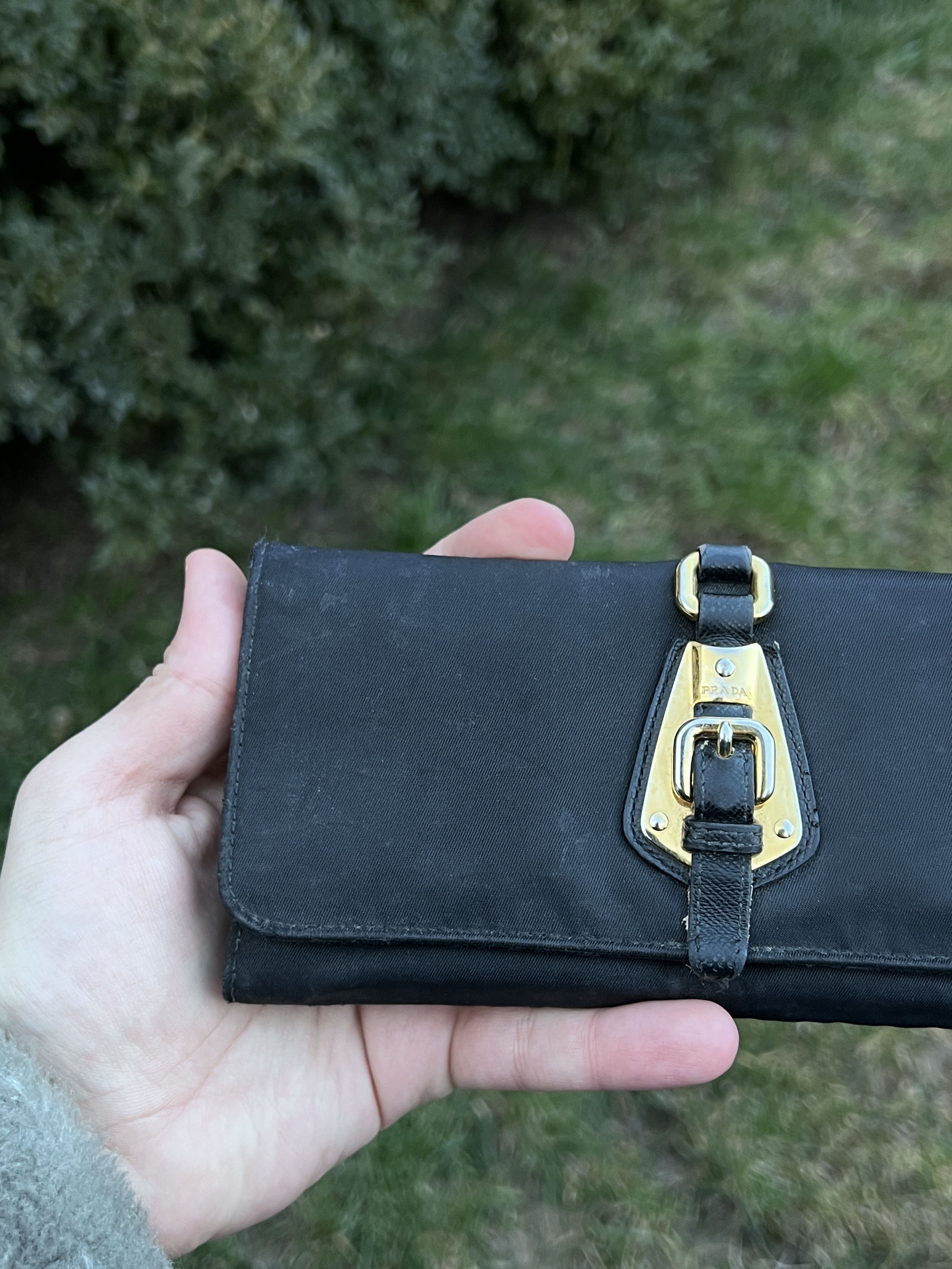 Prada Prada Vintage Y2K Nylon Wallet Size ONE SIZE - 2 Thumbnail