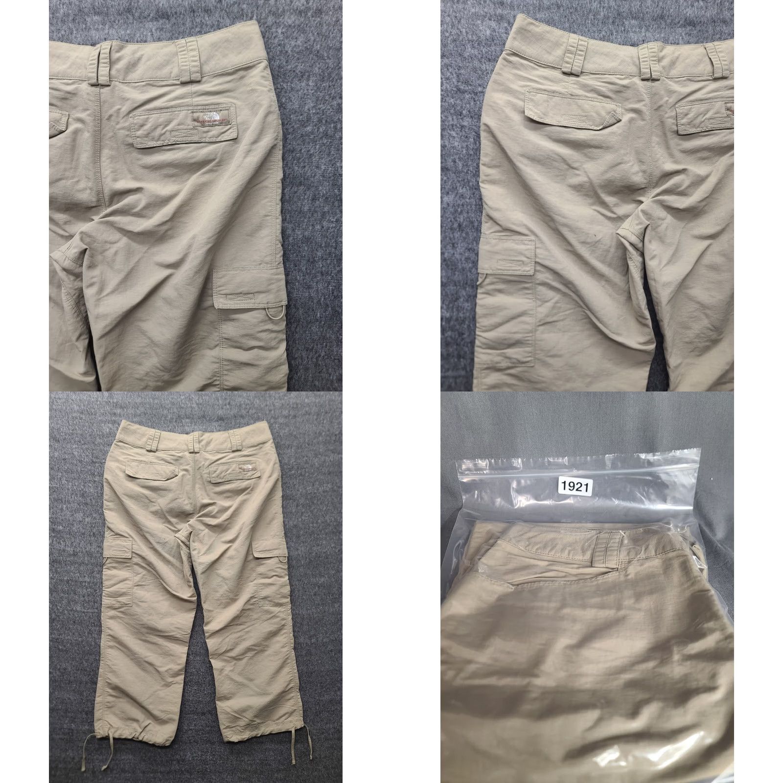The North Face The North Face Capris Womens Regular Fit Nylon Capri Pants Beige 4 Inseam 22 in Pockets 4 Regular Mens Womens Girls Size ONE SIZE - 9 Thumbnail