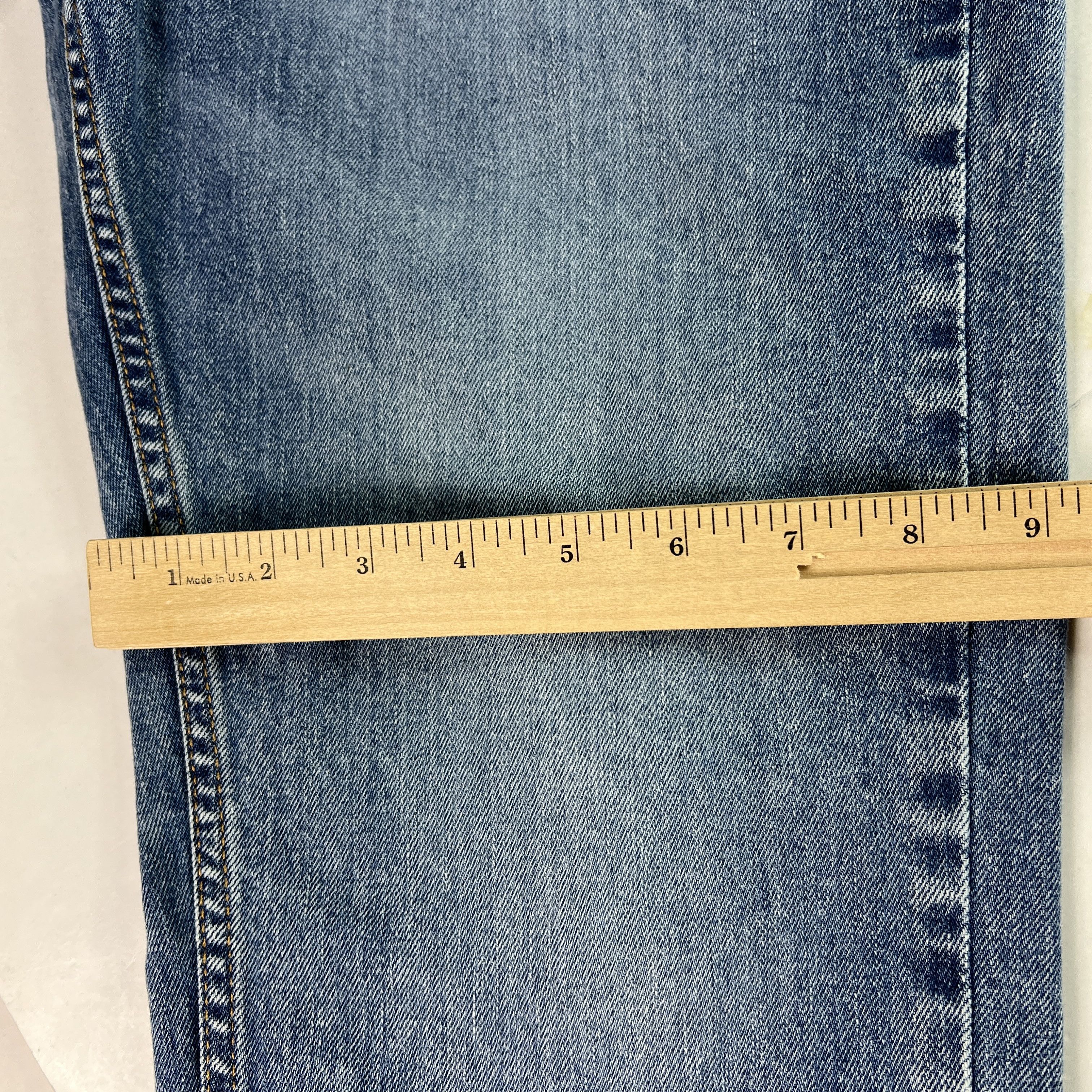 Levi's Levi's Jeans 559 Relaxed Straight Blue Faded Stretch Denim Size US 31 - 19 Thumbnail