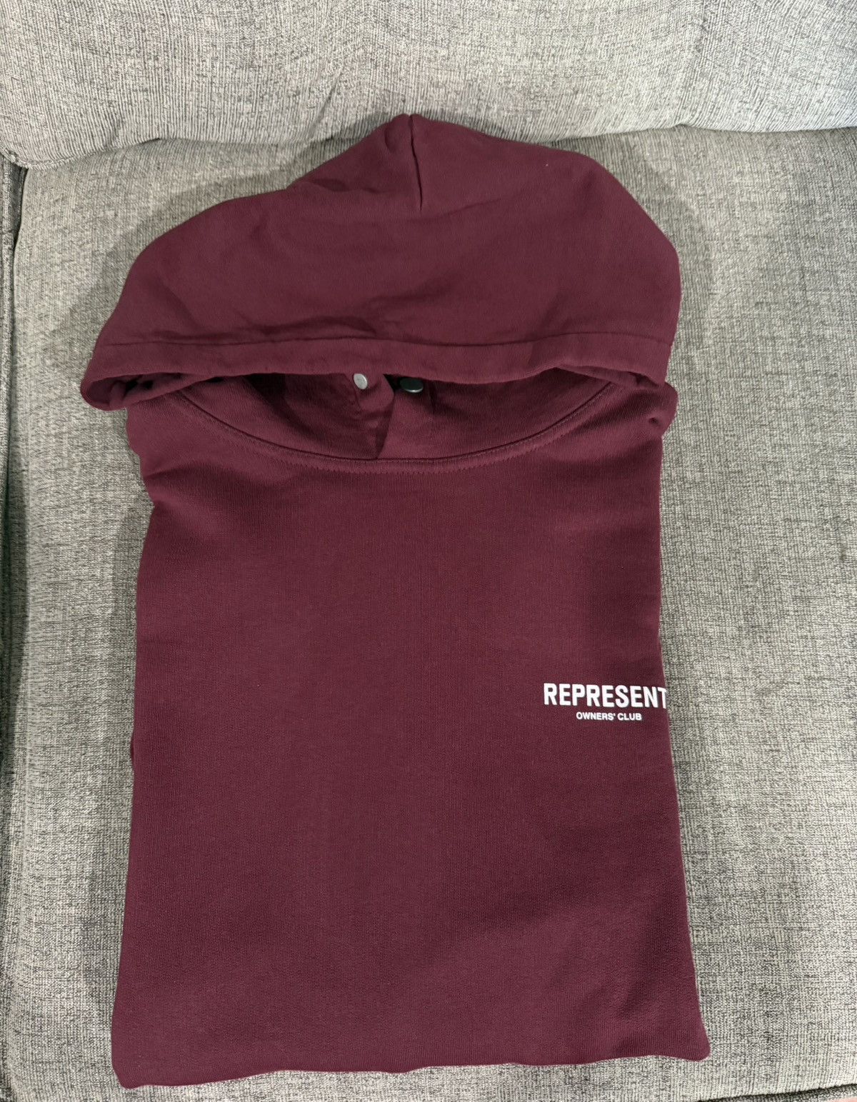 Represent Clo. Represent Owner’s Club Hoodie Maroon Color Size US S / EU 44-46 / 1 - 3 Thumbnail
