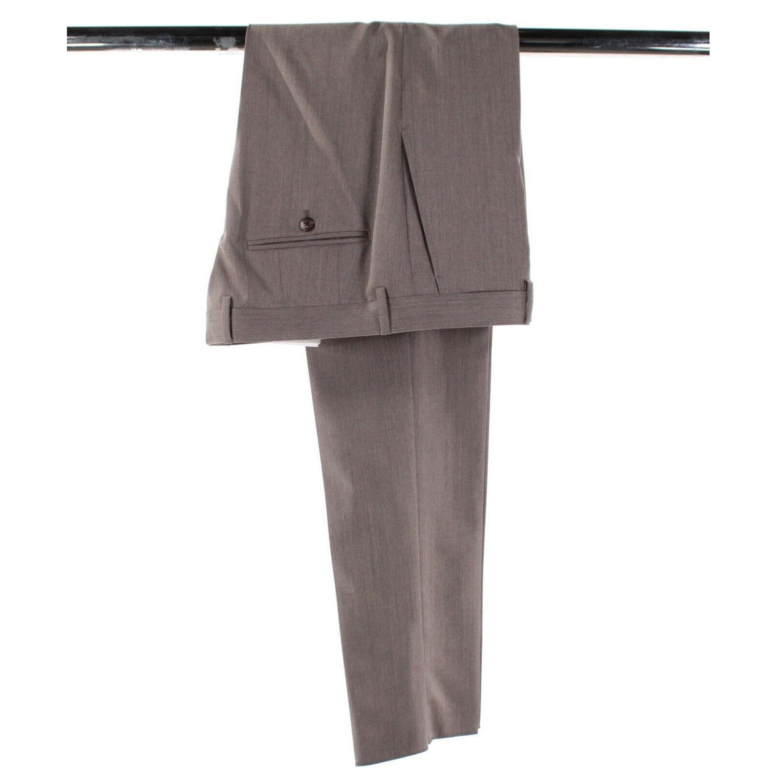 Caruso Caruso Suit Size US 40 Regular in Brown Size 40R - 3 Thumbnail