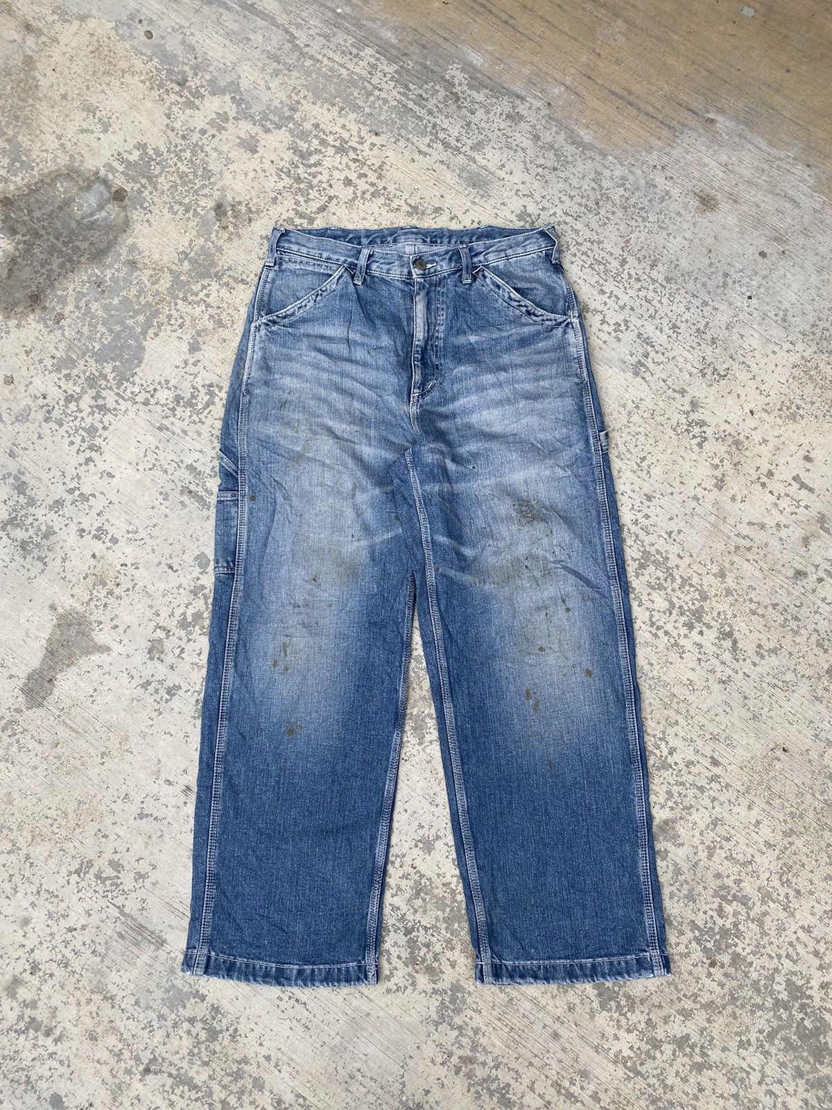 GU GU carpenter baggy jeans Size US 33 - 1 Thumbnail