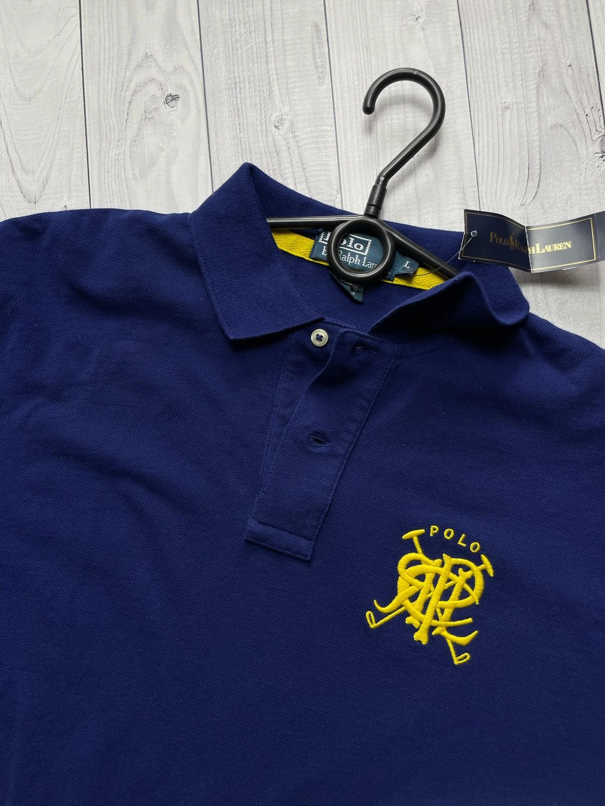 Polo Ralph Lauren × Vintage Vintage polo Ralph Lauren size L logo blue Size US L / EU 52-54 / 3 - 2 Thumbnail