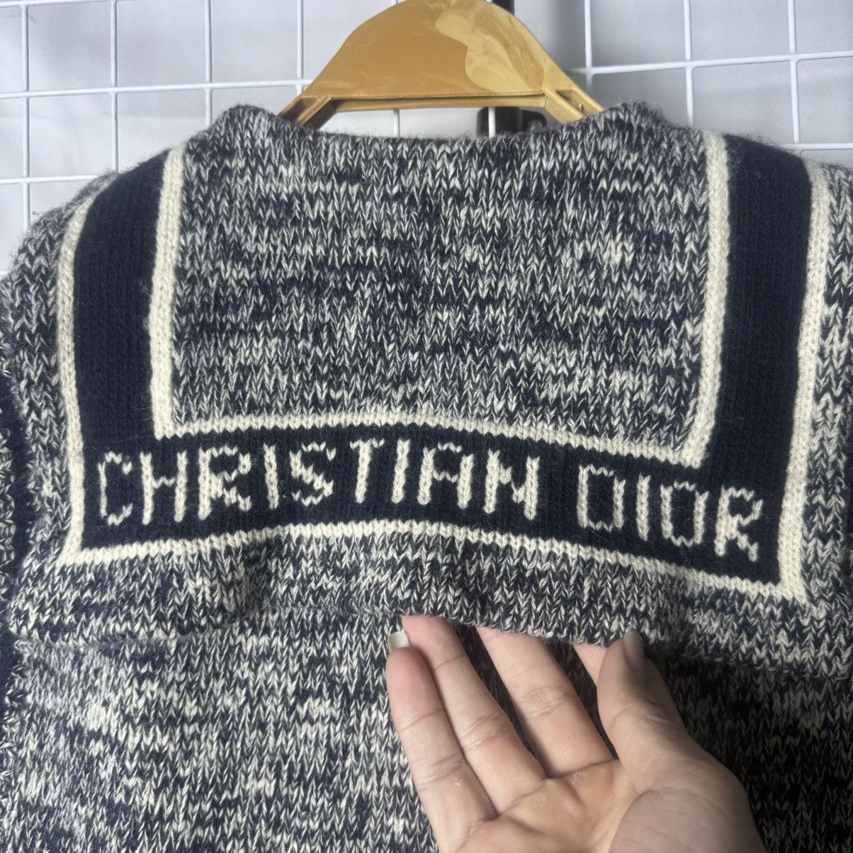 Vintage Christian Dior wool Jumpers Size S / US 4 / IT 40 - 9 Thumbnail