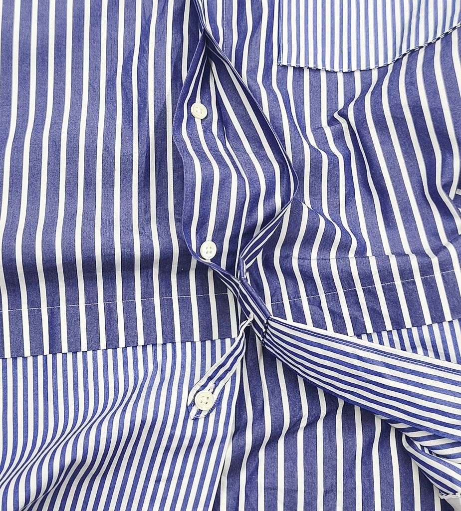 Jil Sander × Uniqlo UNIQLO x JIL SANDER oversized blue stripe Size US L / EU 52-54 / 3 - 7 Thumbnail