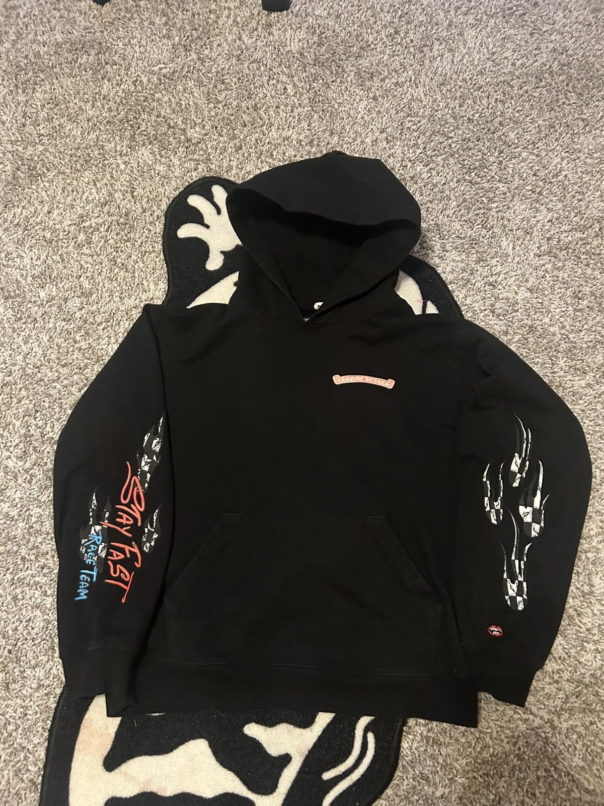 Chrome Hearts Matty Boy Stay Fast Hoodie | Grailed