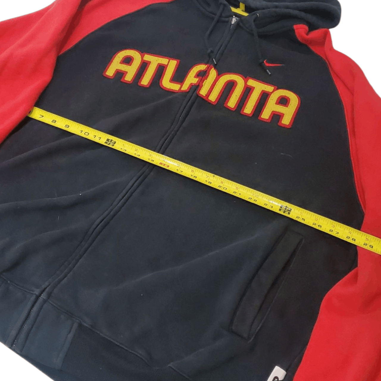 Vintage Y2K Atlanta Hawks Zip Up Jacket Size US XL / EU 56 / 4 - 6 Thumbnail