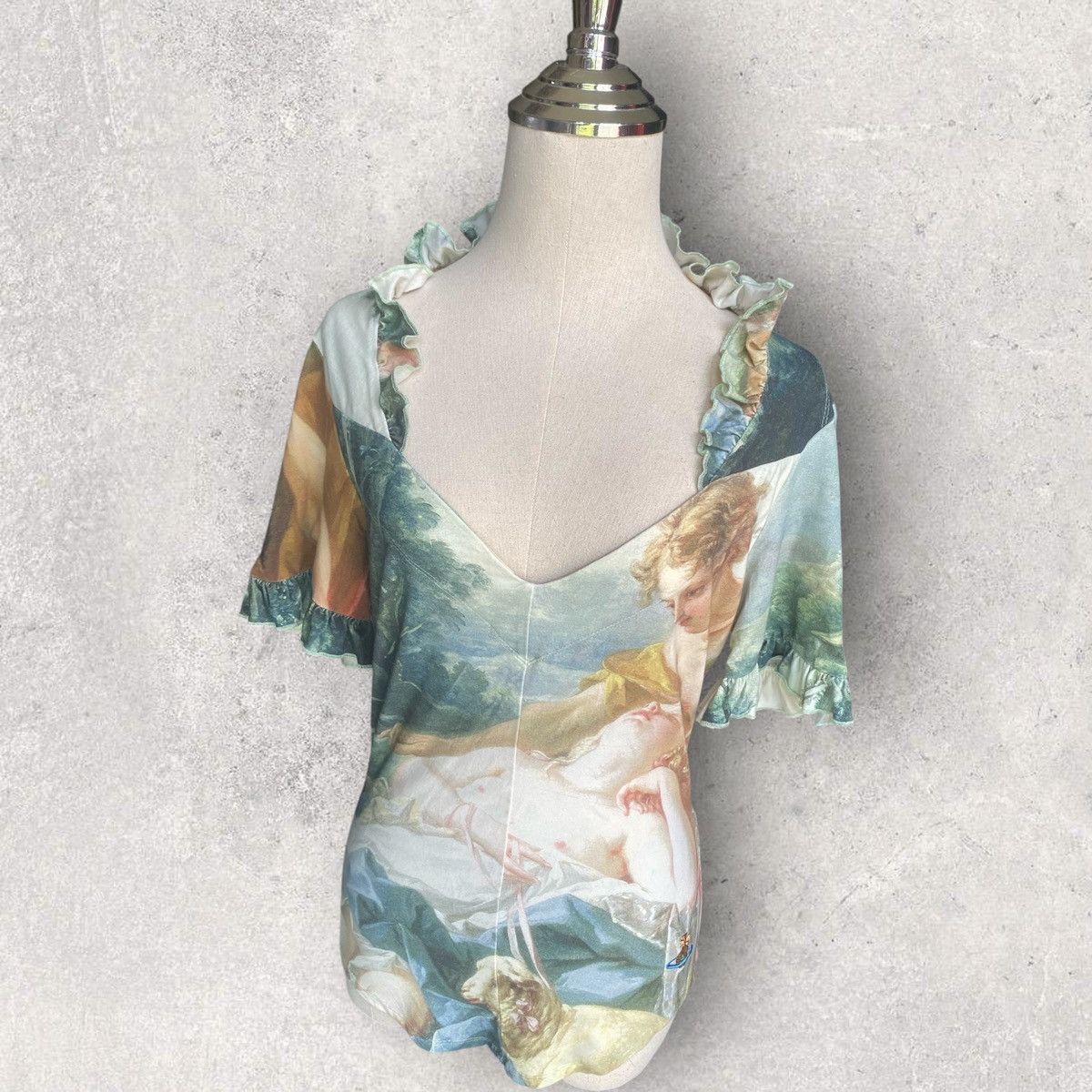Vivienne Westwood Fall21 Boucher Sweetheart Corset Top Size M / US 6-8 / IT 42-44 - 2 Thumbnail