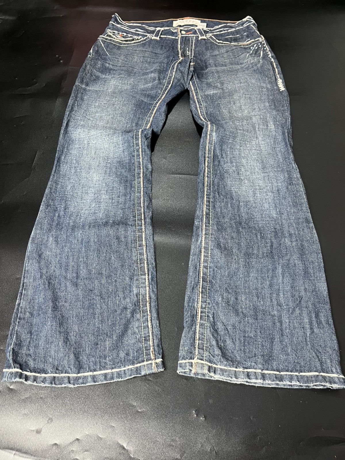 Hysteric Glamour × If Six Was Nine × Japanese Brand Japanese Super Flared Jeans Vazooka Usa Size US 32 / EU 48 - 4 Thumbnail