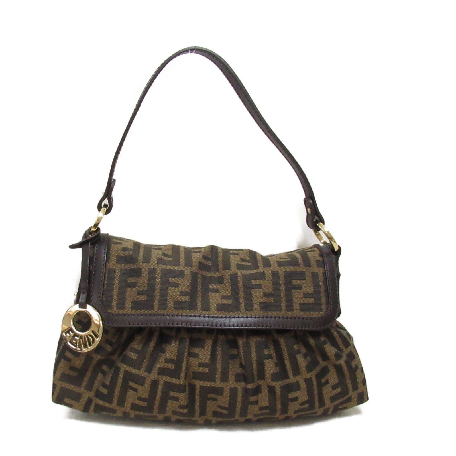 Fendi Fendi One Shoulder Bag Canvas Brown Size ONE SIZE - 1 Thumbnail