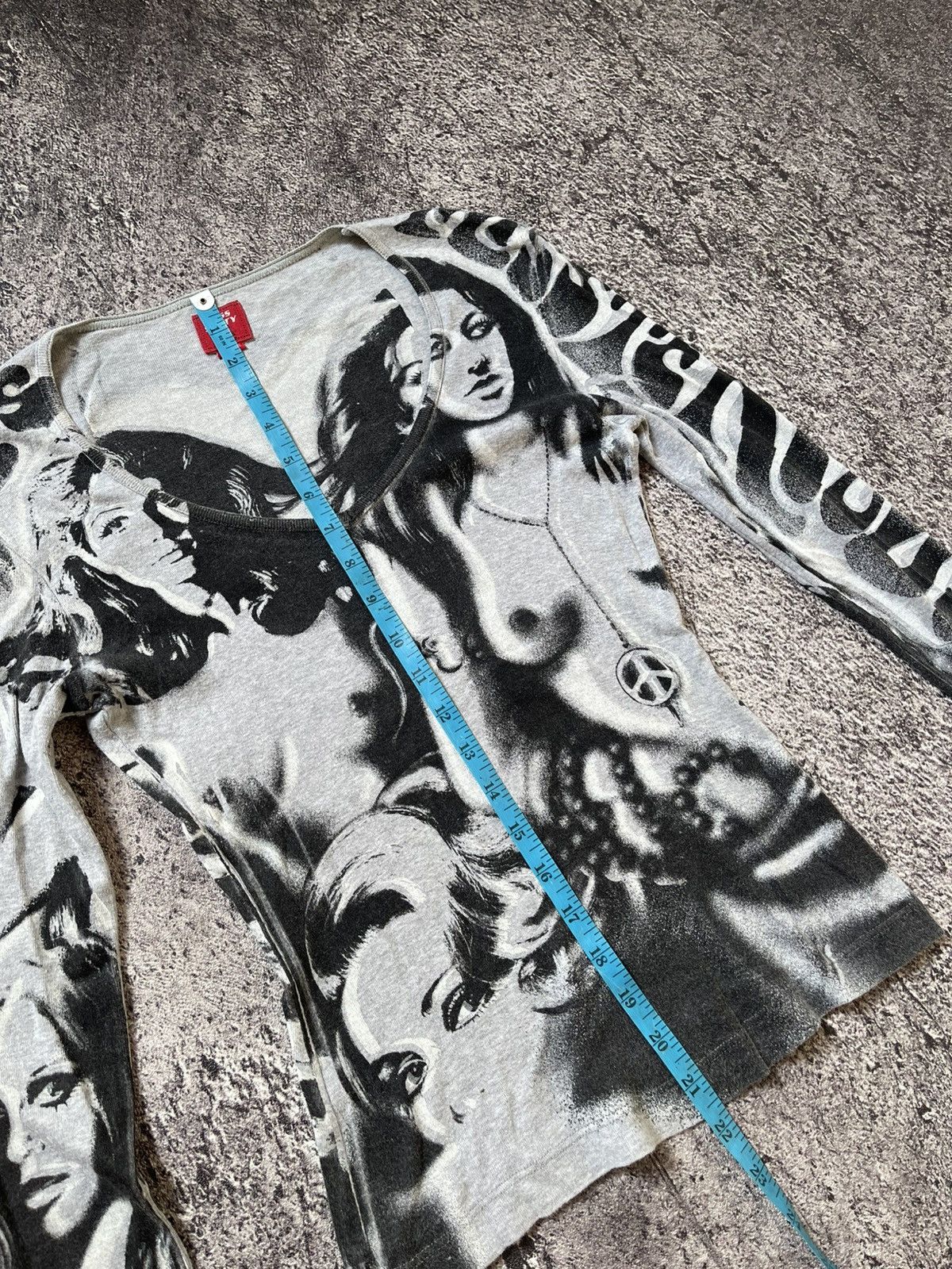 Japanese Brand Y2K Miss Sixty “hysteric style” longsleeve Size M / US 6-8 / IT 42-44 - 7 Thumbnail