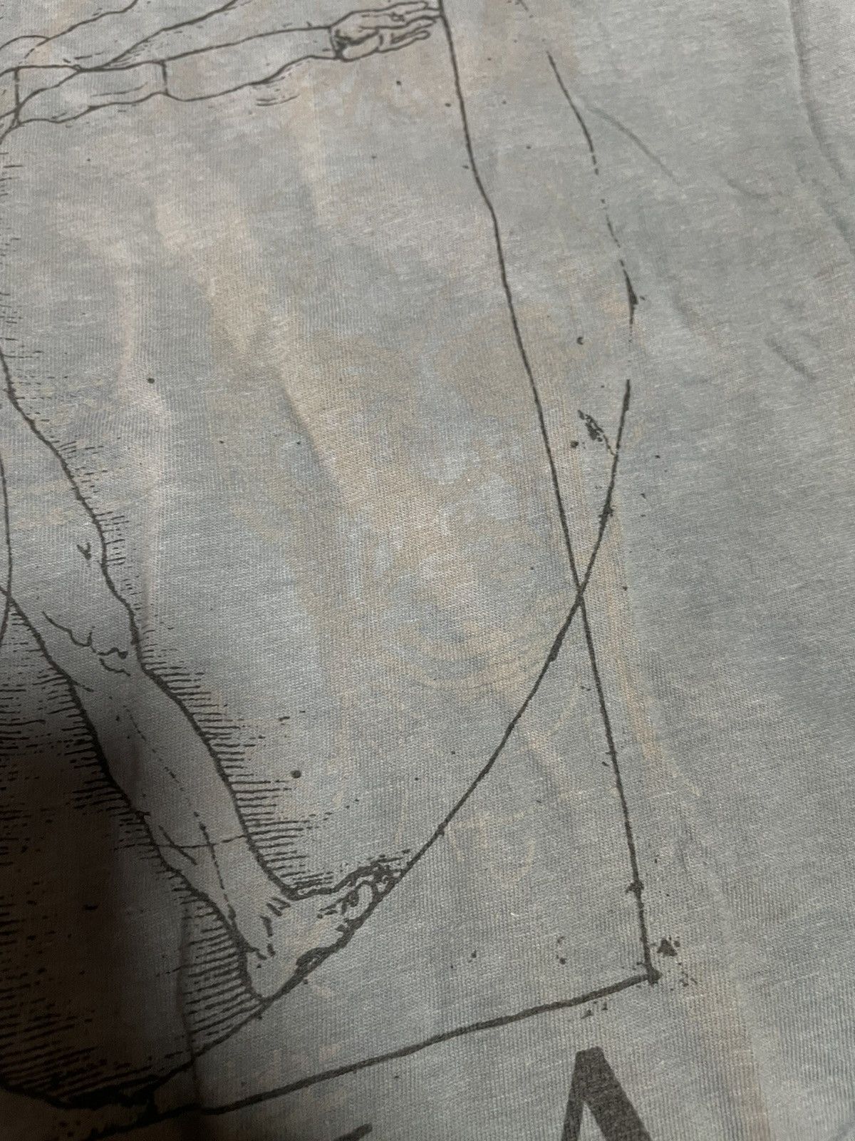 Vintage 90s Vintage Leonardo Da Vinci Anatomy Italia OG Art Tee Size US XL / EU 56 / 4 - 5 Thumbnail