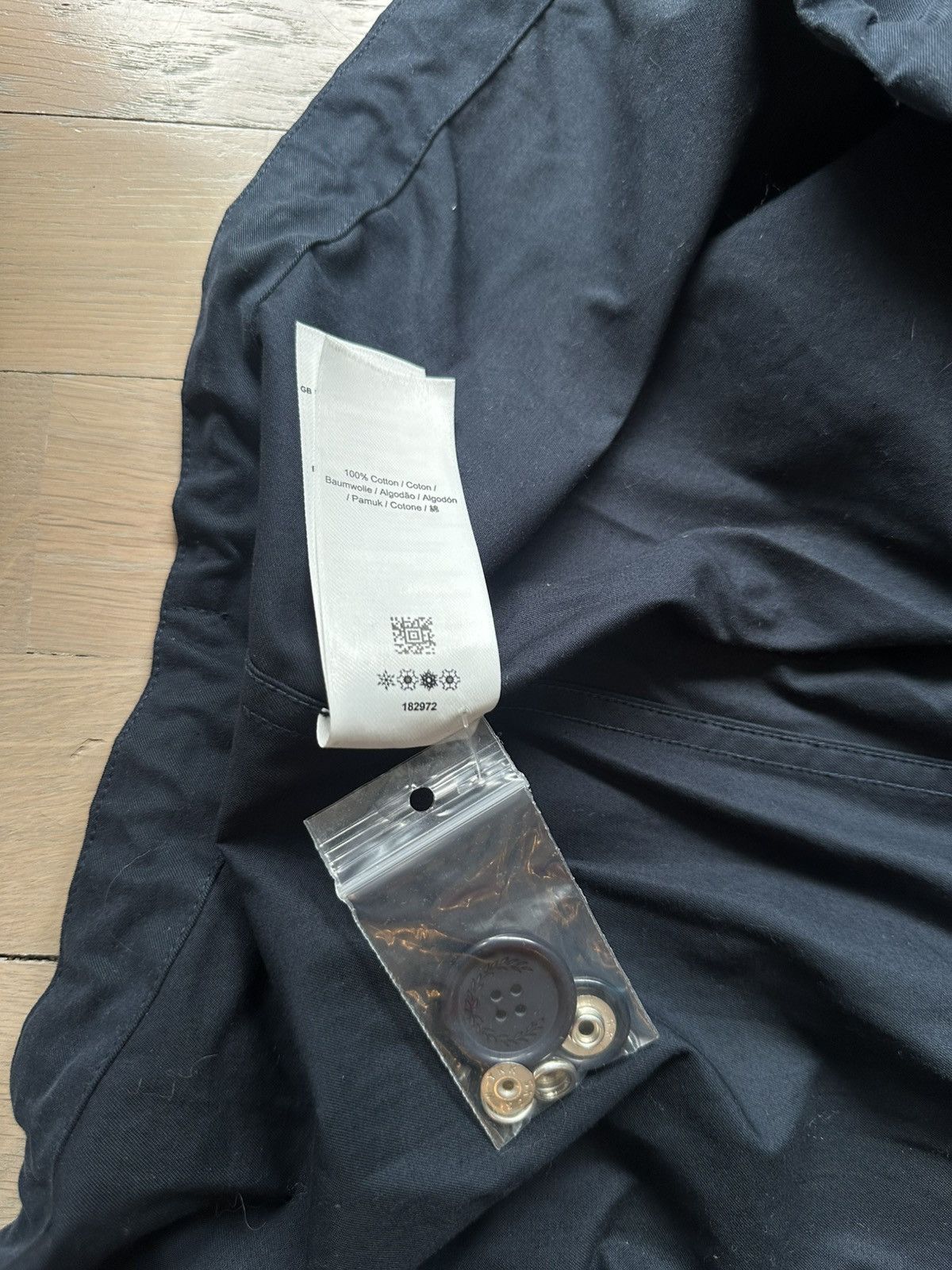 Fred Perry × Raf Simons RAF SIMONS X FRED PERRY PARKAS NAVY Size US XL / EU 56 / 4 - 13 Thumbnail