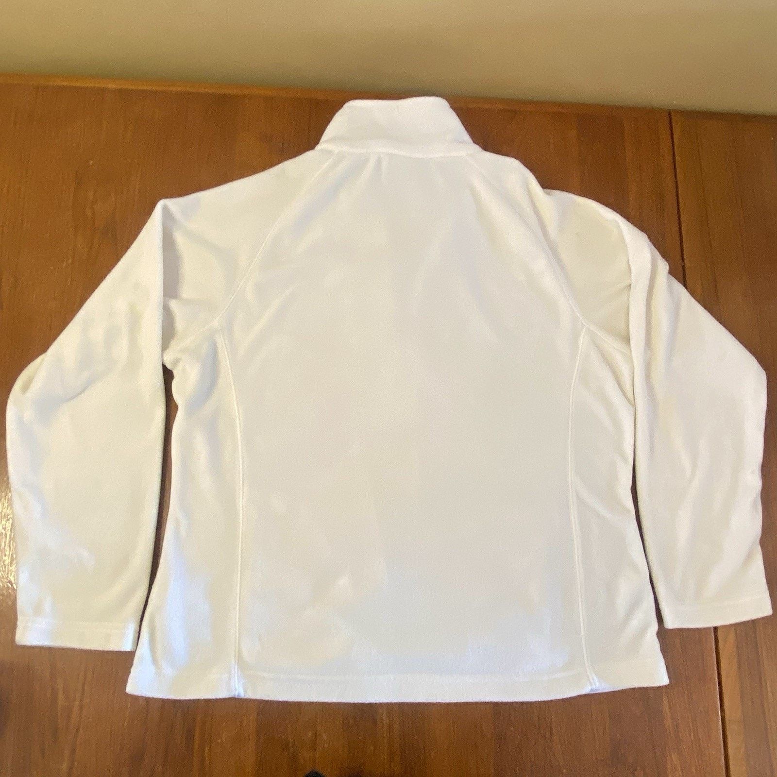 Reebok Women’s XL Jacket Cozy Weight light Reebok Ivory Full Zip Size XL / US 12-14 / IT 48-50 - 3 Thumbnail
