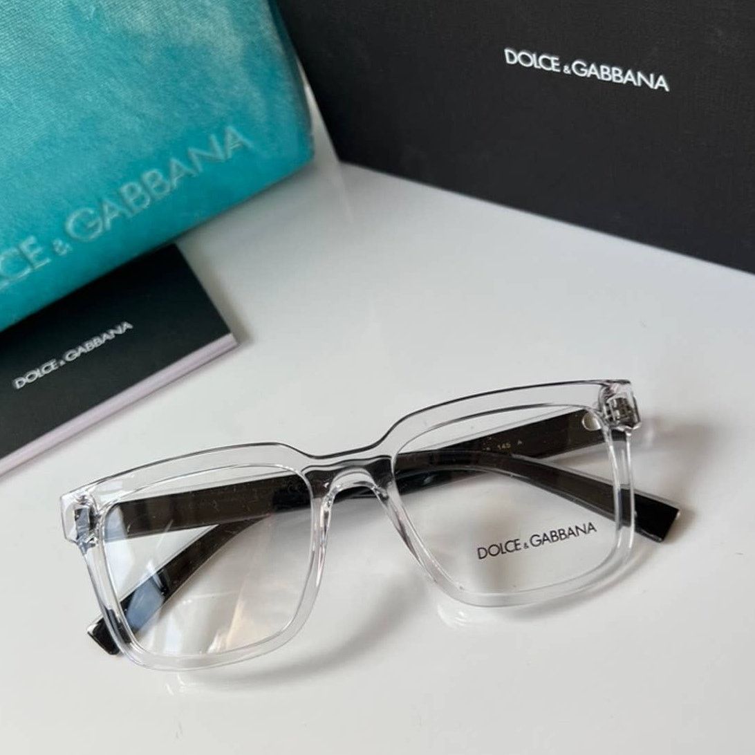 Dolce & Gabbana NEW Dolce Gabbana DG5101 Clear Logo Eyeglasses Frames Size ONE SIZE - 2 Thumbnail