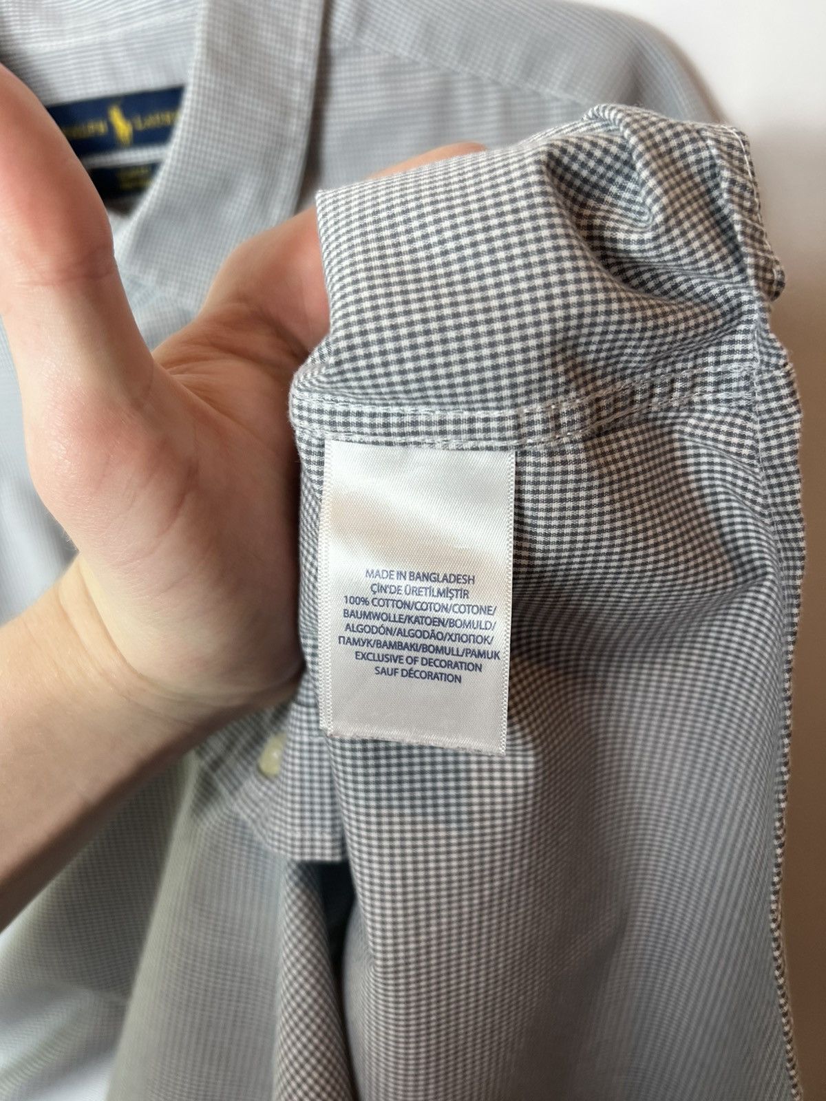 Polo Ralph Lauren Vintage luxury Polo Ralph Lauren Non Iron Button Up Shirt Size US XL / EU 56 / 4 - 7 Thumbnail
