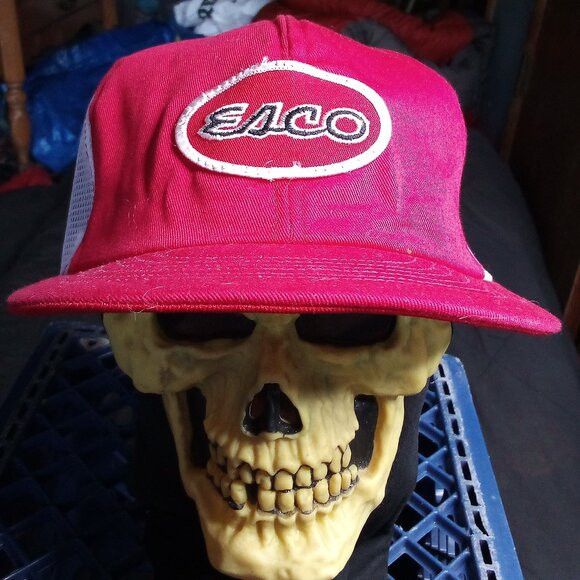 Other Vintage Esco Patch Trucker Hat Cap Size ONE SIZE - 1 Thumbnail