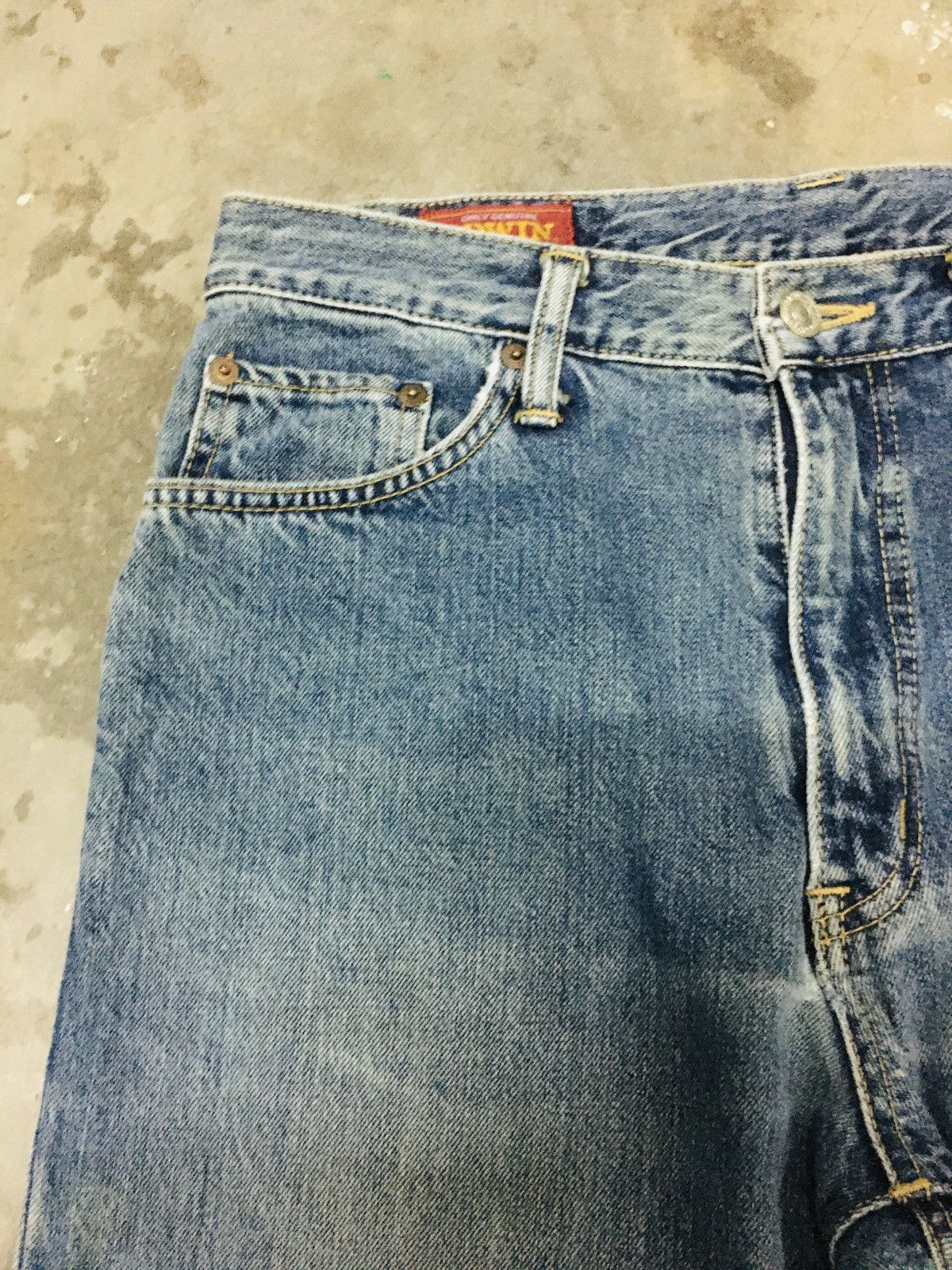 Edwin × Japanese Brand Edwin Distressed Jeans (15) Size US 32 / EU 48 - 5 Thumbnail
