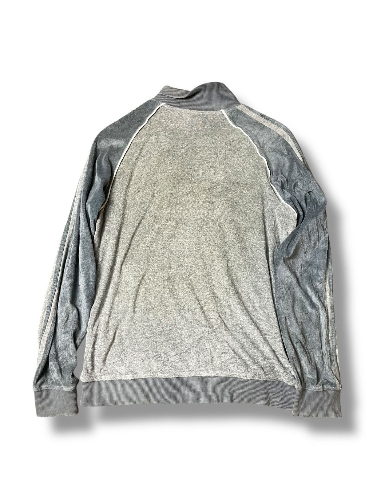 Adidas × Vintage ADIDAS Fleece Track Sportswear Jacket (105) Size US S / EU 44-46 / 1 - 6 Thumbnail