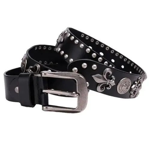 Homemade Belts Rivet Punk Belts Size ONE SIZE - 2 Thumbnail