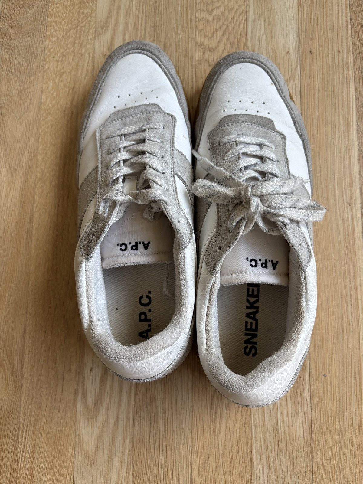 A.P.C. APC Men’s Low Top Sneakers Size US 10.5 / EU 43-44 - 4 Thumbnail