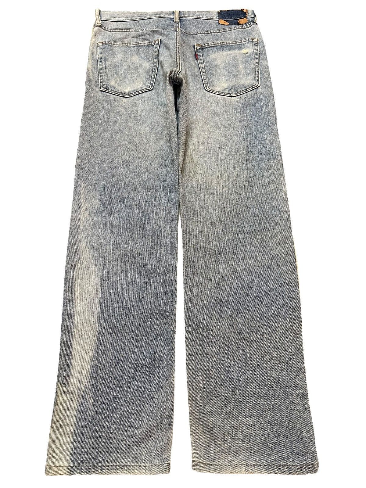 Japanese Brand Vintage Japanese Brand Blue Faded Wash Style Jeans Size US 33 - 2 Thumbnail