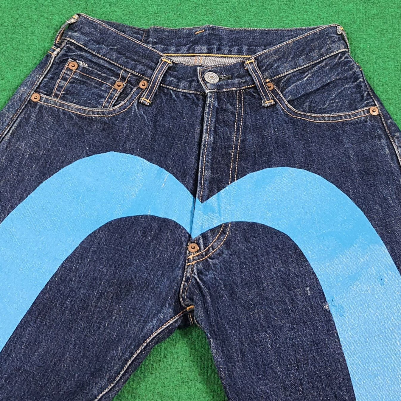 Evisu Vintage Evis Jeans Selvedge Custom Daicock Jeans C280N24 Size 25" / US 0 / IT 36 - 2 Thumbnail
