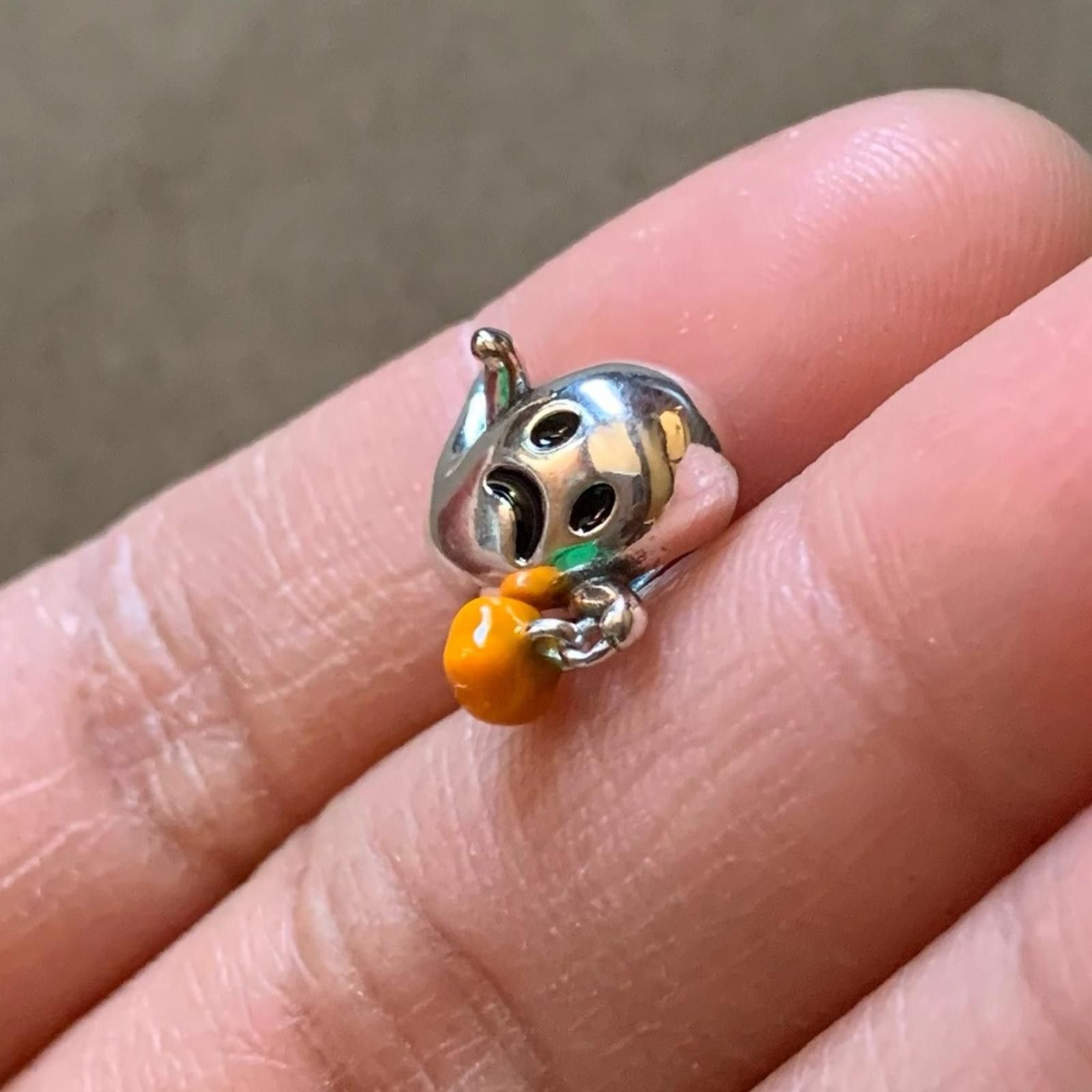 Other NWOT Cute Ghost With Pumpkin Lamp Charm Sterling Silver 925 Size ONE SIZE - 10 Thumbnail