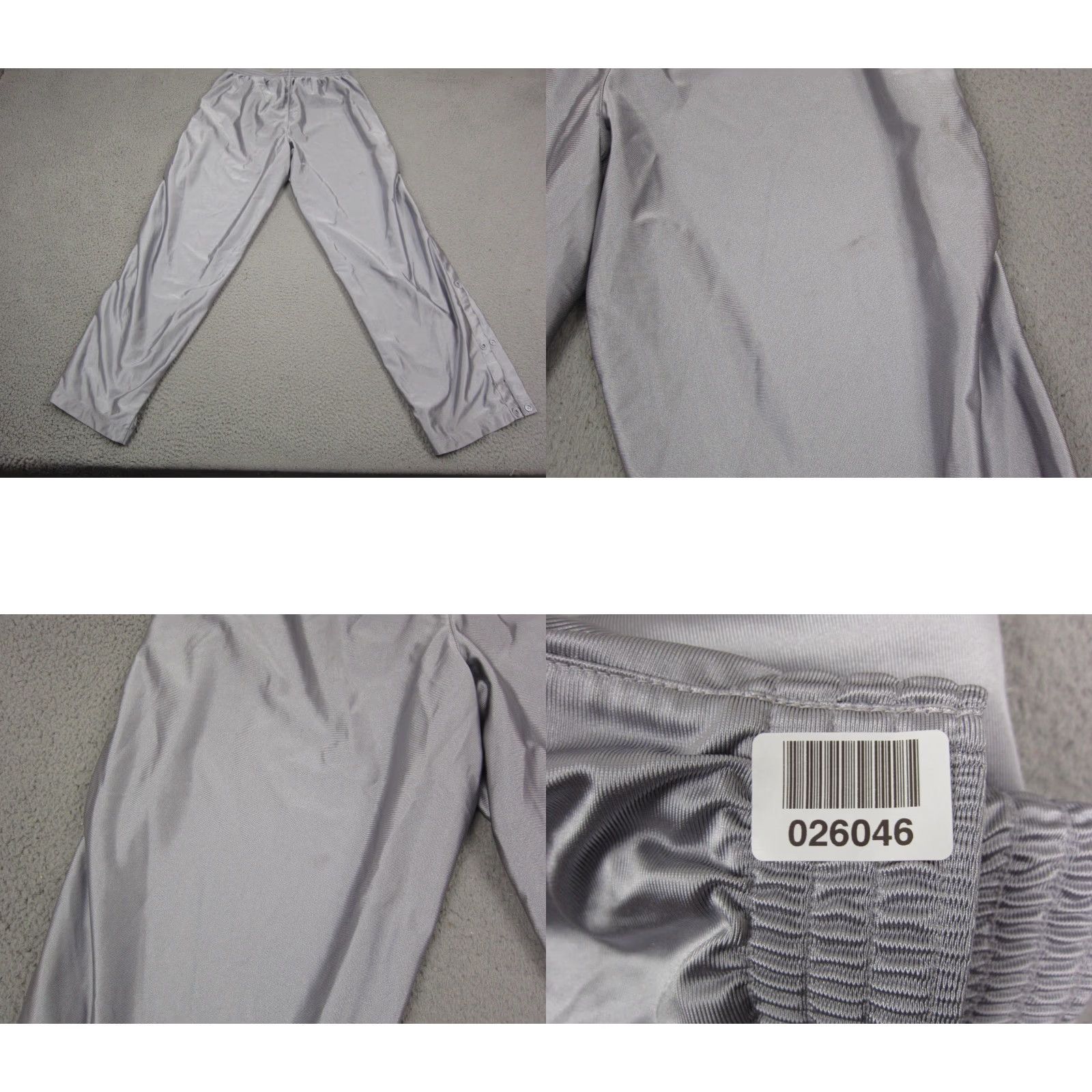 Nike VINTAGE Nike Pants XL Mens Gray 90s Warmup Snap Button Athletic Regular - 90s - MS? Size US 36 / EU 52 - 11 Thumbnail