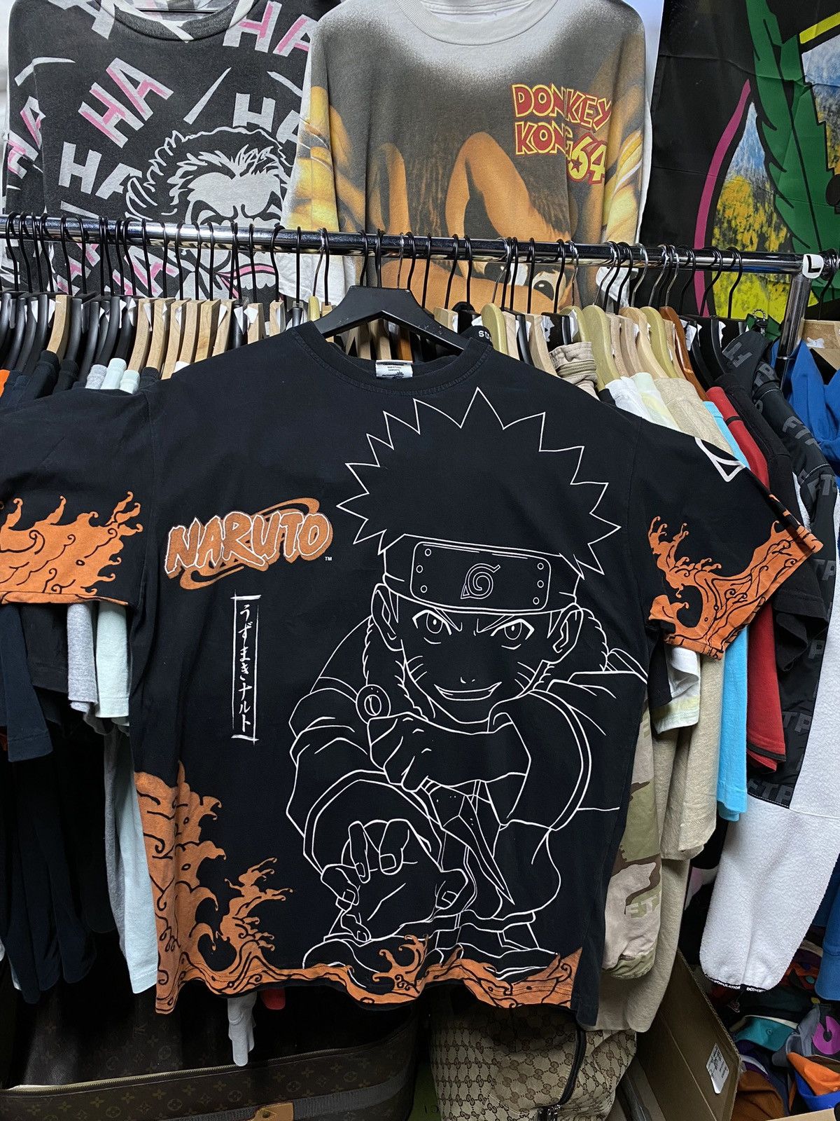 Vintage 90’s vintage Naruto Anime Tee Shirt XLarge Size US XL / EU 56 / 4 - 1 Thumbnail